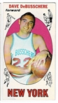 1969 Topps Basketball #85 Dave DeBusschere - New York Knicks RC